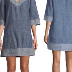 Chic Denim Tunic Dress